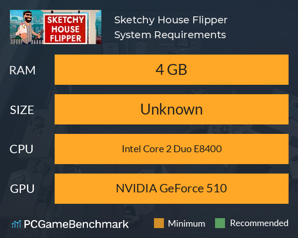 Sketchy House Flipper System Requirements PC Graph - Can I Run Sketchy House Flipper Sketchy House Flipper System Requirements PC Graph - Can I Run Sketchy House Flipper