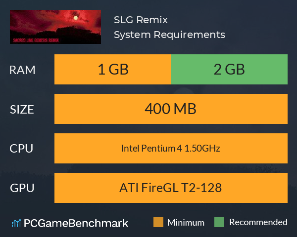 SLG Remix System Requirements PC Graph - Can I Run SLG Remix SLG Remix System Requirements PC Graph - Can I Run SLG Remix