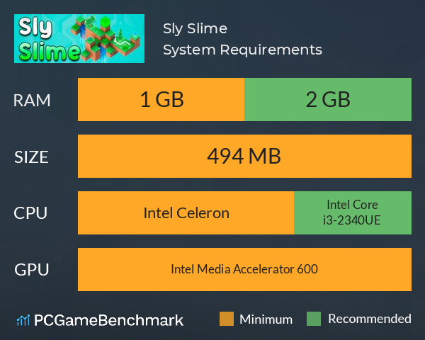 Sly Slime System Requirements PC Graph - Can I Run Sly Slime Sly Slime System Requirements PC Graph - Can I Run Sly Slime