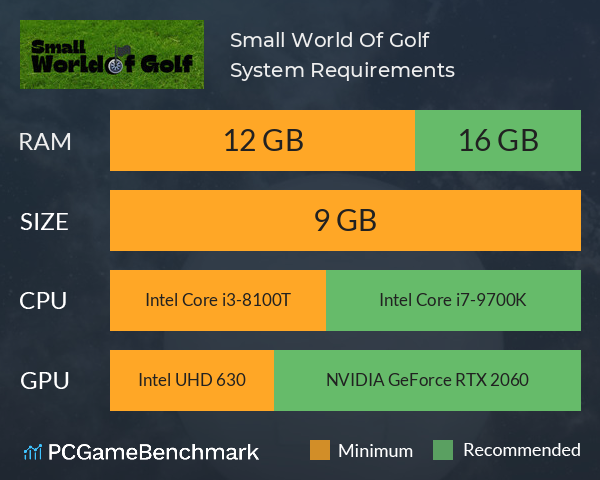 Small World Of Golf System Requirements PC Graph - Can I Run Small World Of Golf Small World Of Golf System Requirements PC Graph - Can I Run Small World Of Golf