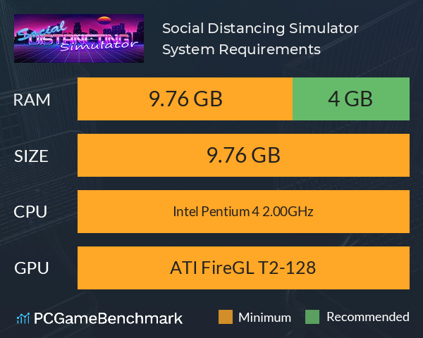 Social Distancing Simulator System Requirements PC Graph - Can I Run Social Distancing Simulator Social Distancing Simulator System Requirements PC Graph - Can I Run Social Distancing Simulator