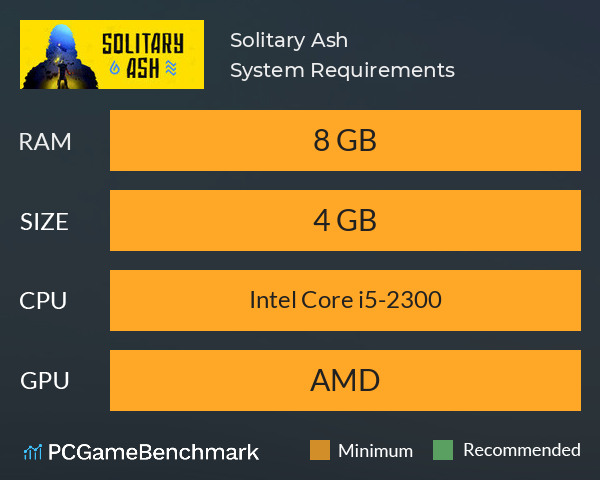 Solitary Ash System Requirements PC Graph - Can I Run Solitary Ash Solitary Ash System Requirements PC Graph - Can I Run Solitary Ash
