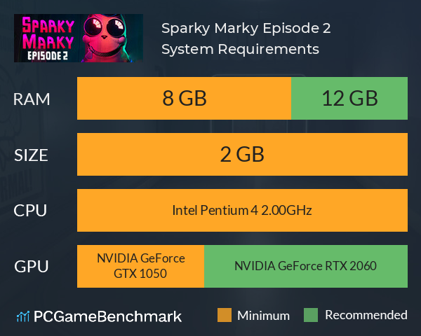 Sparky Marky: Episode 2 System Requirements PC Graph - Can I Run Sparky Marky: Episode 2 Sparky Marky: Episode 2 System Requirements PC Graph - Can I Run Sparky Marky: Episode 2