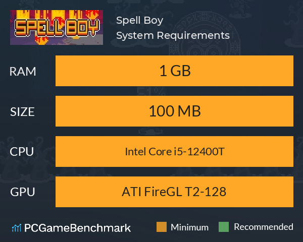 Spell Boy System Requirements PC Graph - Can I Run Spell Boy Spell Boy System Requirements PC Graph - Can I Run Spell Boy