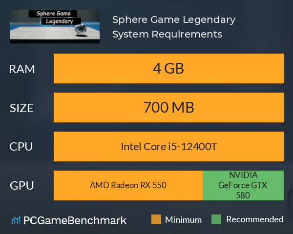 Sphere Game Legendary System Requirements PC Graph - Can I Run Sphere Game Legendary Sphere Game Legendary System Requirements PC Graph - Can I Run Sphere Game Legendary