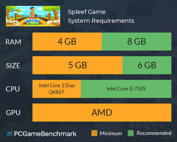 Spleef Game System Requirements PC Graph - Can I Run Spleef Game