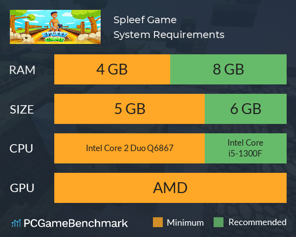 Spleef Game System Requirements PC Graph - Can I Run Spleef Game Spleef Game System Requirements PC Graph - Can I Run Spleef Game