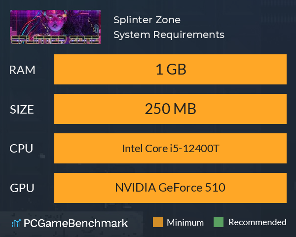 Splinter Zone System Requirements PC Graph - Can I Run Splinter Zone Splinter Zone System Requirements PC Graph - Can I Run Splinter Zone