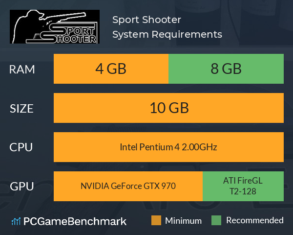 Sport Shooter System Requirements PC Graph - Can I Run Sport Shooter Sport Shooter System Requirements PC Graph - Can I Run Sport Shooter
