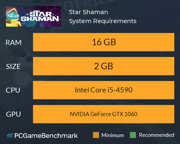 Star Shaman System Requirements PC Graph - Can I Run Star Shaman