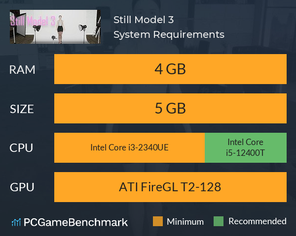 Still Model 3 System Requirements PC Graph - Can I Run Still Model 3 Still Model 3 System Requirements PC Graph - Can I Run Still Model 3