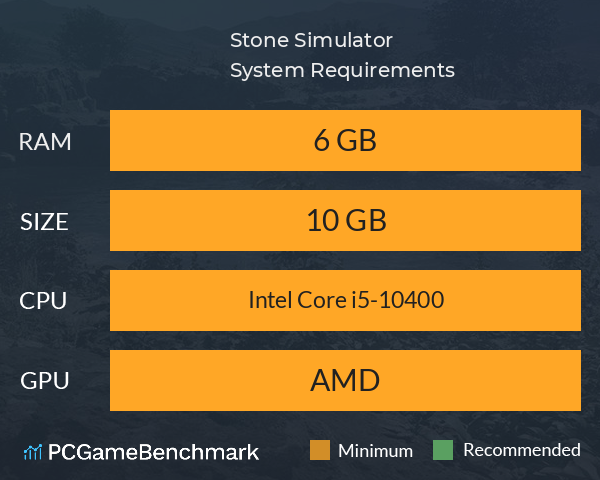Stone Simulator System Requirements PC Graph - Can I Run Stone Simulator Stone Simulator System Requirements PC Graph - Can I Run Stone Simulator