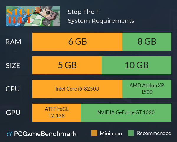 Stop The F System Requirements PC Graph - Can I Run Stop The F Stop The F System Requirements PC Graph - Can I Run Stop The F