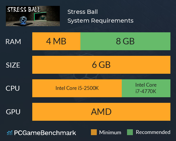 Stress Ball System Requirements PC Graph - Can I Run Stress Ball Stress Ball System Requirements PC Graph - Can I Run Stress Ball