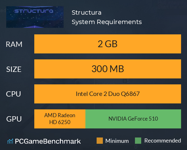 Structura System Requirements PC Graph - Can I Run Structura Structura System Requirements PC Graph - Can I Run Structura