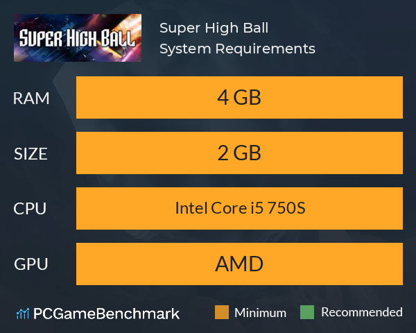 Super High Ball System Requirements PC Graph - Can I Run Super High Ball Super High Ball System Requirements PC Graph - Can I Run Super High Ball