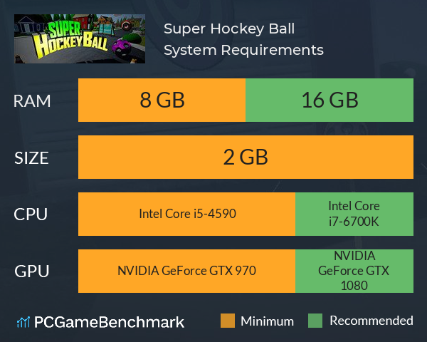 Super Hockey Ball System Requirements PC Graph - Can I Run Super Hockey Ball Super Hockey Ball System Requirements PC Graph - Can I Run Super Hockey Ball