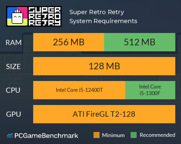 Super Retro Retry System Requirements PC Graph - Can I Run Super Retro Retry Super Retro Retry System Requirements PC Graph - Can I Run Super Retro Retry