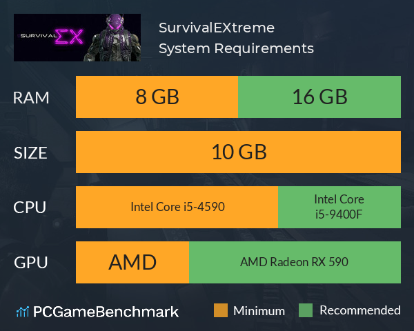 SurvivalEXtreme System Requirements PC Graph - Can I Run SurvivalEXtreme SurvivalEXtreme System Requirements PC Graph - Can I Run SurvivalEXtreme