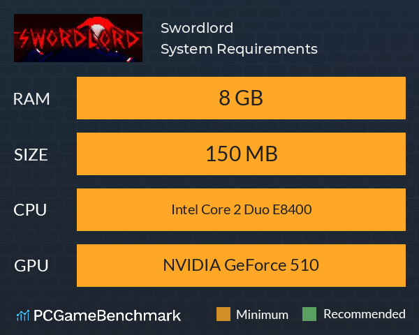 Swordlord System Requirements PC Graph - Can I Run Swordlord Swordlord System Requirements PC Graph - Can I Run Swordlord