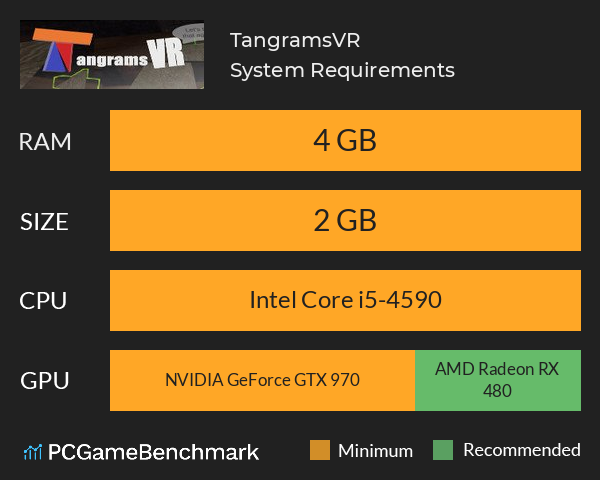 TangramsVR System Requirements PC Graph - Can I Run TangramsVR TangramsVR System Requirements PC Graph - Can I Run TangramsVR