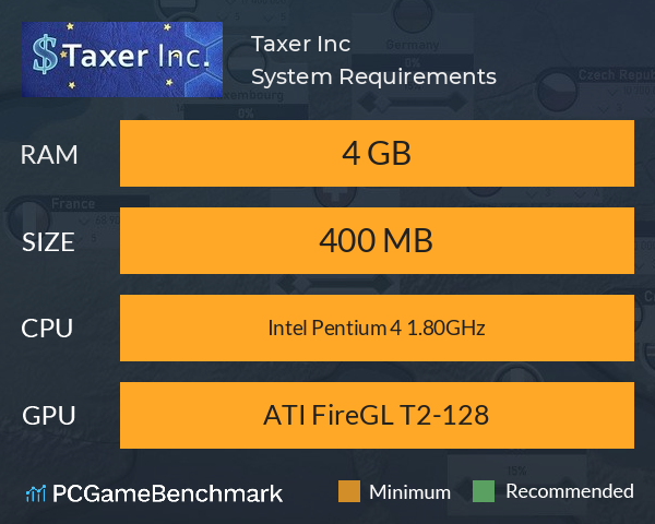 Taxer Inc System Requirements PC Graph - Can I Run Taxer Inc Taxer Inc System Requirements PC Graph - Can I Run Taxer Inc