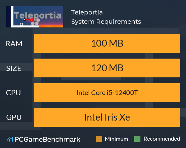 Teleportia System Requirements PC Graph - Can I Run Teleportia Teleportia System Requirements PC Graph - Can I Run Teleportia