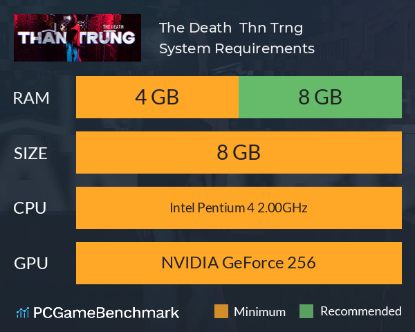The Death | Thần Trùng System Requirements PC Graph - Can I Run The Death | Thần Trùng The Death | Thần Trùng System Requirements PC Graph - Can I Run The Death | Thần Trùng