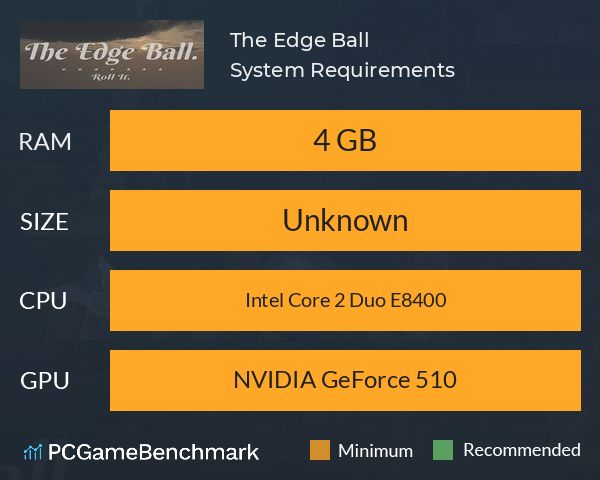 The Edge Ball System Requirements PC Graph - Can I Run The Edge Ball The Edge Ball System Requirements PC Graph - Can I Run The Edge Ball