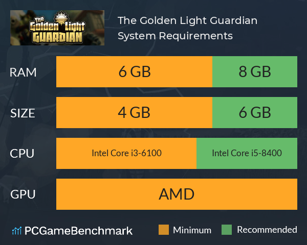 The Golden Light Guardian System Requirements PC Graph - Can I Run The Golden Light Guardian The Golden Light Guardian System Requirements PC Graph - Can I Run The Golden Light Guardian