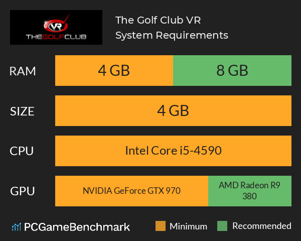Vr golf pc cheap