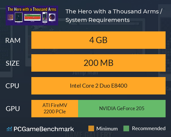 The Hero with a Thousand Arms / 千手英雄 System Requirements PC Graph - Can I Run The Hero with a Thousand Arms / 千手英雄 The Hero with a Thousand Arms / 千手英雄 System Requirements PC Graph - Can I Run The Hero with a Thousand Arms / 千手英雄