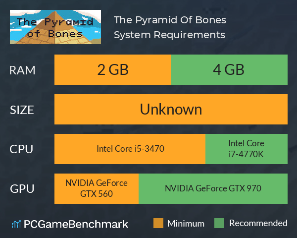 The Pyramid Of Bones System Requirements PC Graph - Can I Run The Pyramid Of Bones The Pyramid Of Bones System Requirements PC Graph - Can I Run The Pyramid Of Bones