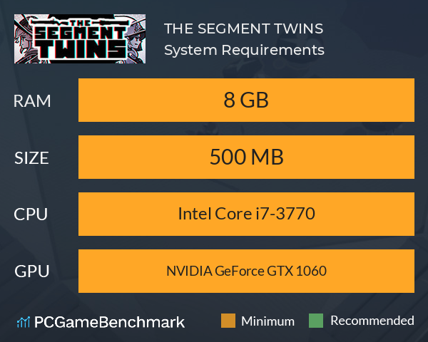 THE SEGMENT TWINS System Requirements PC Graph - Can I Run THE SEGMENT TWINS THE SEGMENT TWINS System Requirements PC Graph - Can I Run THE SEGMENT TWINS