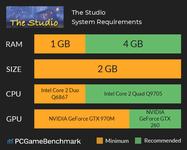 Jock Studio System Requirements - Can I Run It? - PCGameBenchmark