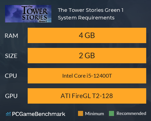 The Tower Stories Green 1 System Requirements PC Graph - Can I Run The Tower Stories Green 1 The Tower Stories Green 1 System Requirements PC Graph - Can I Run The Tower Stories Green 1