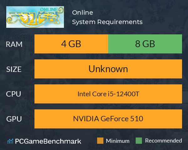 天羽传奇Online System Requirements PC Graph - Can I Run 天羽传奇Online 天羽传奇Online System Requirements PC Graph - Can I Run 天羽传奇Online