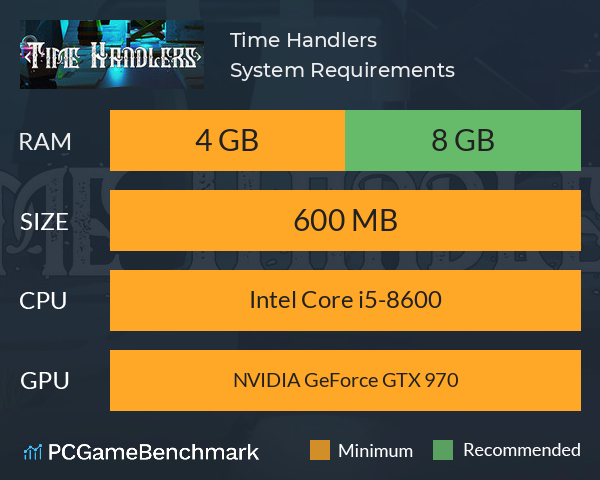 Time Handlers System Requirements PC Graph - Can I Run Time Handlers