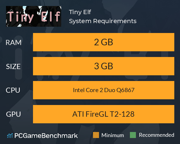 Tiny Elf System Requirements PC Graph - Can I Run Tiny Elf Tiny Elf System Requirements PC Graph - Can I Run Tiny Elf