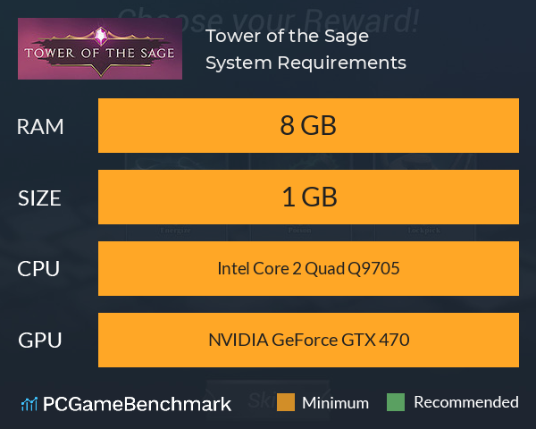 Tower of the Sage System Requirements PC Graph - Can I Run Tower of the Sage Tower of the Sage System Requirements PC Graph - Can I Run Tower of the Sage