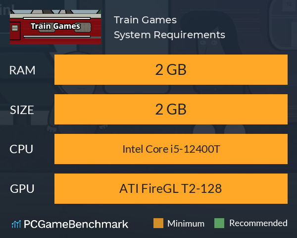 Train Games System Requirements PC Graph - Can I Run Train Games Train Games System Requirements PC Graph - Can I Run Train Games