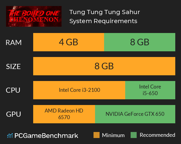 Tung Tung Tung Sahur System Requirements PC Graph - Can I Run Tung Tung Tung Sahur Tung Tung Tung Sahur System Requirements PC Graph - Can I Run Tung Tung Tung Sahur