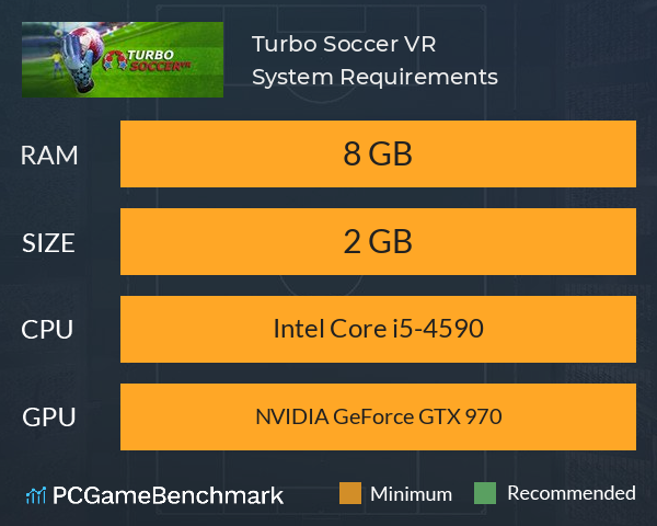 Turbo Soccer VR System Requirements PC Graph - Can I Run Turbo Soccer VR Turbo Soccer VR System Requirements PC Graph - Can I Run Turbo Soccer VR