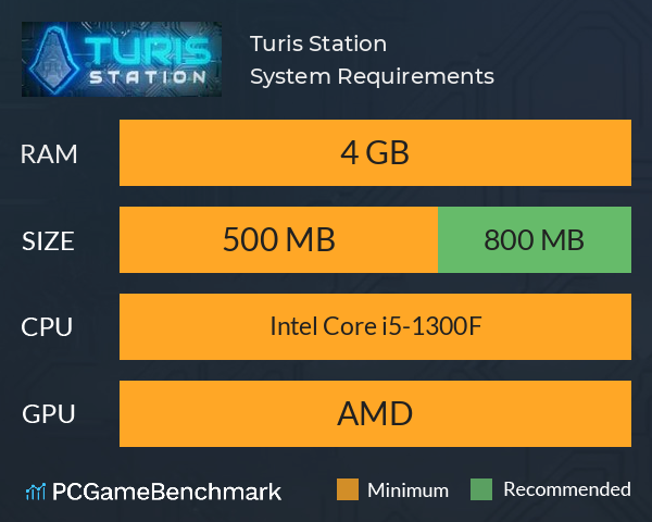 Turis Station System Requirements PC Graph - Can I Run Turis Station Turis Station System Requirements PC Graph - Can I Run Turis Station