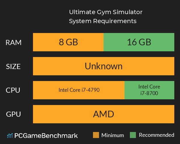 Ultimate Gym Simulator System Requirements PC Graph - Can I Run Ultimate Gym Simulator Ultimate Gym Simulator System Requirements PC Graph - Can I Run Ultimate Gym Simulator