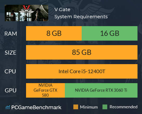 V Gate System Requirements PC Graph - Can I Run V Gate V Gate System Requirements PC Graph - Can I Run V Gate