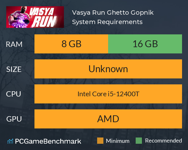 Vasya Run: Ghetto Gopnik System Requirements PC Graph - Can I Run Vasya Run: Ghetto Gopnik Vasya Run: Ghetto Gopnik System Requirements PC Graph - Can I Run Vasya Run: Ghetto Gopnik