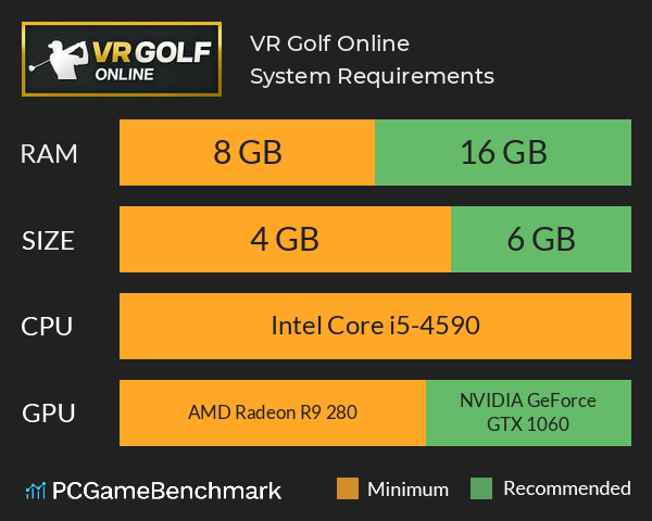 VR Golf Online System Requirements PC Graph - Can I Run VR Golf Online VR Golf Online System Requirements PC Graph - Can I Run VR Golf Online