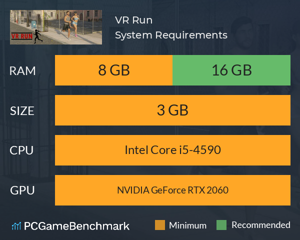 VR Run System Requirements PC Graph - Can I Run VR Run