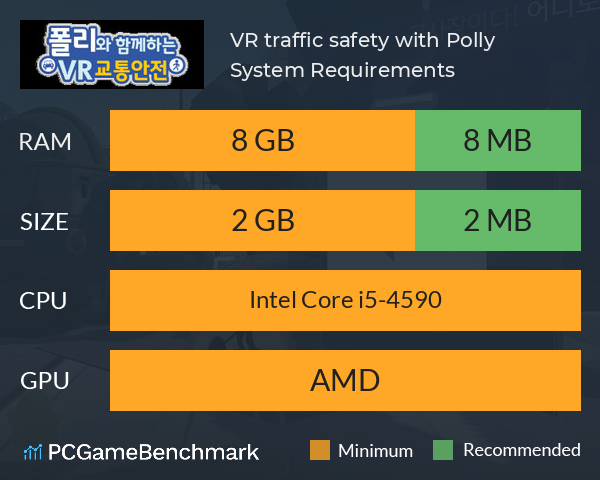 VR traffic safety with Polly System Requirements PC Graph - Can I Run VR traffic safety with Polly VR traffic safety with Polly System Requirements PC Graph - Can I Run VR traffic safety with Polly